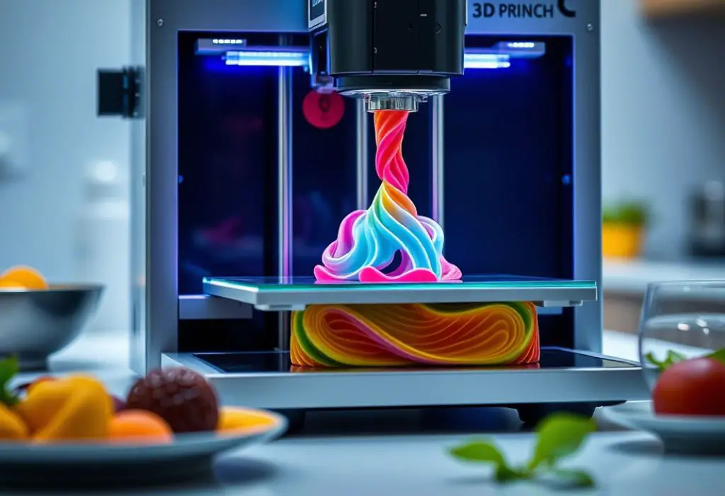 Impressora 3d de comida