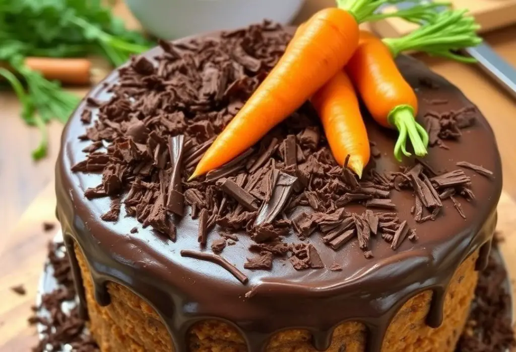 Bolo de Cenoura com Cobertura de Chocolate: Receita Fácil, Fofinha e Irresistível
